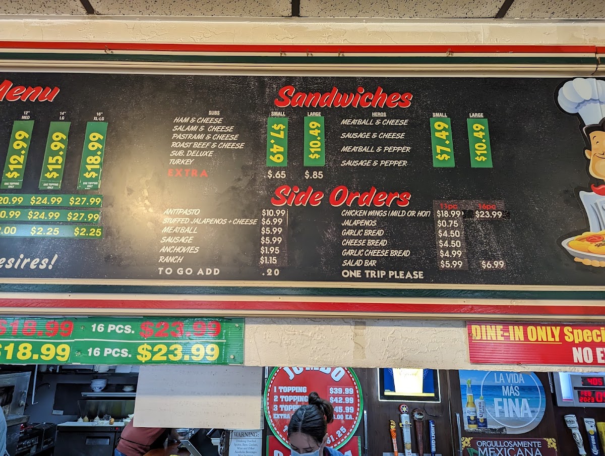 Rocky's New York Pizza Menu - Image 3